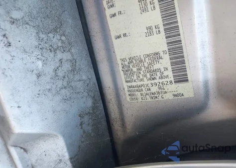 2018 Nissan Maxima 3.5 Sl z USA, uszkodzony, nr VIN 1N4AA6AP0JC392628